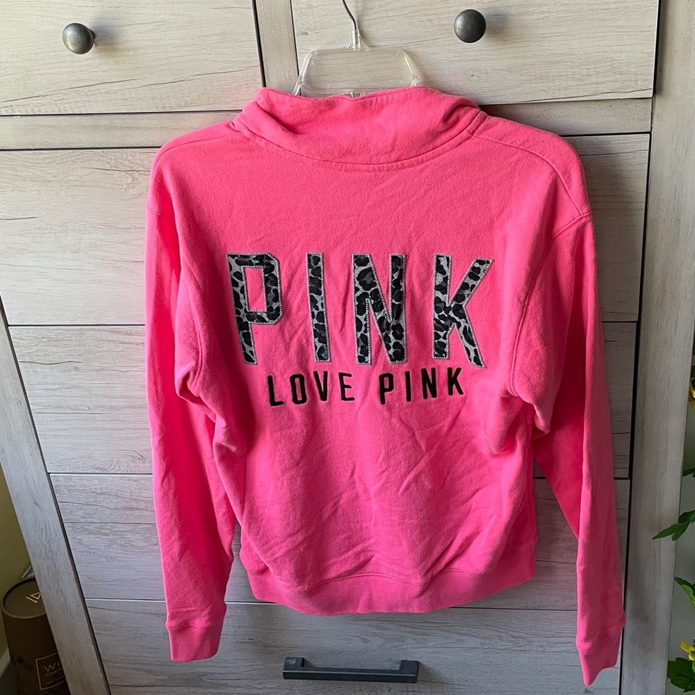 PINK half zip